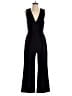 Trina Turk Solid Black Jumpsuit Size 8 - photo 1