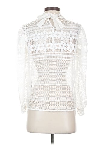 Maje Long Sleeve Blouse (view 2)