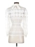 Maje 100% Polyester Ivory Long Sleeve Blouse Size Sm (1) - photo 2