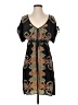 Beth Bowley Paisley Black Casual Dress Size 4 - photo 1