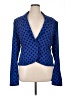 Kardashian Kollection Polka Dots Blue Blazer Size XL - photo 1