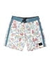 Hurley 100% Polyester Tropical Blue Board Shorts Size 23 waist - photo 1