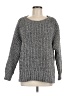 American Eagle Outfitters 100% Polyester Tweed Gray Pullover Sweater Size M - photo 1