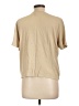 Studio Works Solid Tan Short Sleeve T-Shirt Size L - photo 2
