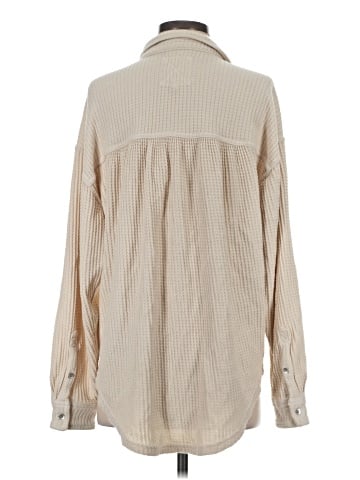 Aerie Long Sleeve Blouse (view 2)