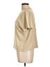 Studio Works Solid Tan Short Sleeve T-Shirt Size L - photo 5