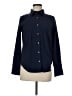UNTUCKit Solid Blue Long Sleeve Button-Down Shirt Size 6 - photo 1