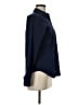 UNTUCKit Solid Blue Long Sleeve Button-Down Shirt Size 6 - photo 4