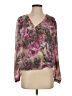Bellatrix 100% Polyester Pink Long Sleeve Blouse Size S - photo 1