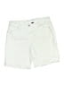 Avenue 100% Cotton Ivory Khaki Shorts Size 18 - photo 1