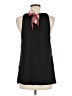 One September 100% Polyester Blue Sleeveless Blouse Size M - photo 2