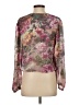 Bellatrix 100% Polyester Pink Long Sleeve Blouse Size S - photo 2
