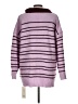 Assorted Brands 100% Polyester Stripes Purple Pullover Sweater Size L - photo 2