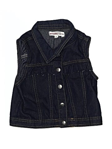 Nannette Denim Vest (view 1)