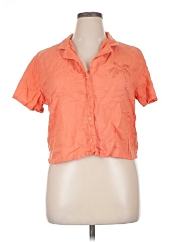 Calypso St. Barth Short Sleeve Blouse (view 1)