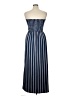 J for Justify Stripes Blue Casual Dress Size XL - photo 2