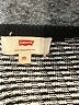 Levi's Houndstooth Gray Turtleneck Sweater Size XS - photo 7