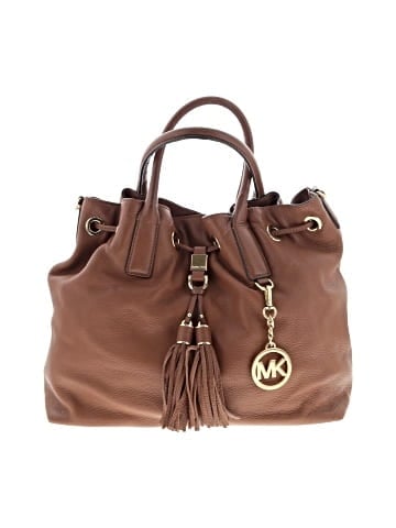 MICHAEL Michael Kors Leather Bucket Bag (view 1)
