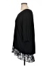 Kate & Mallory designs 100% Polyester Black 3/4 Sleeve Top Size 1X - photo 5