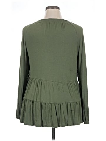 Terra & Sky Long Sleeve Blouse (view 2)