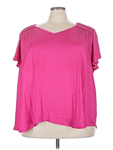 Lane Bryant Short Sleeve Blouse (view 1)