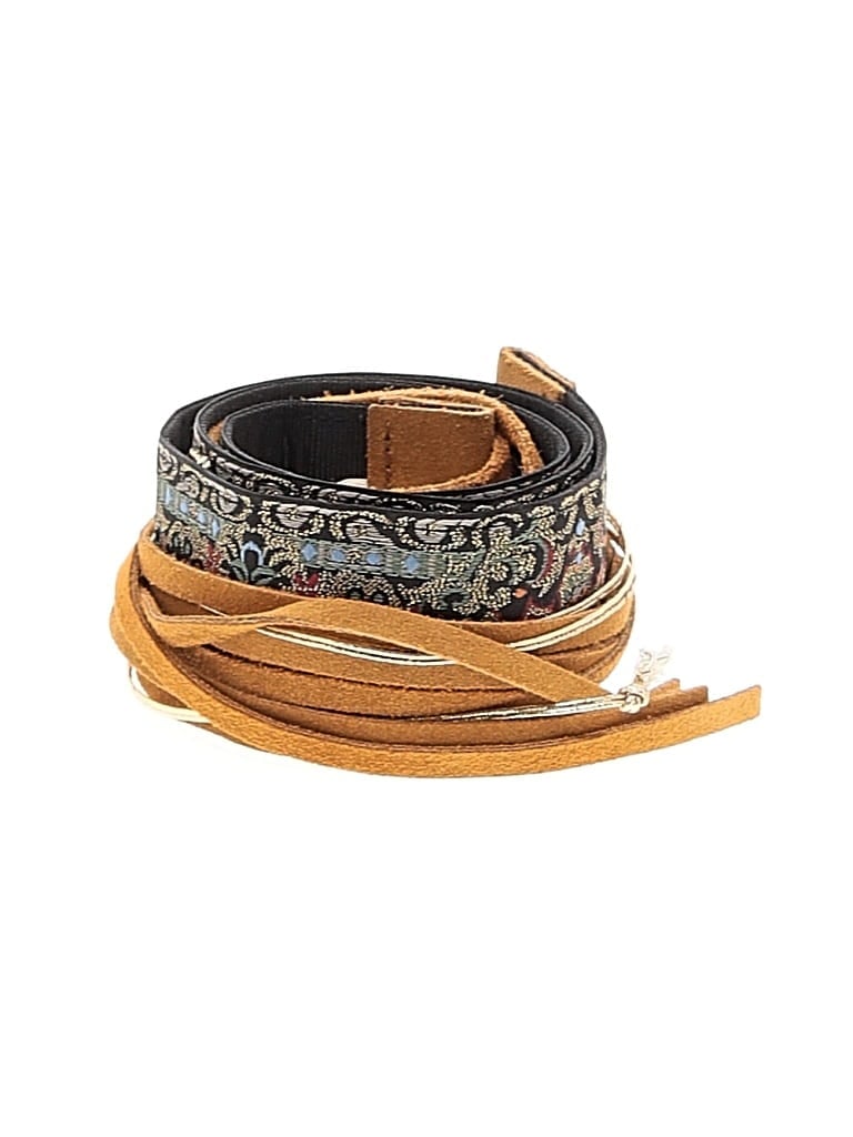 Pre-owned Unbranded Belt In Tan