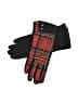 Unbranded Plaid Red Gloves Size S - photo 1