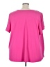 Lane Bryant 100% Polyester Pink Short Sleeve Blouse Size 26 - 28 Plus - photo 2