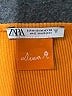 Zara Graphic Orange Cocktail Dress Size M - photo 7
