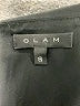 Glam 100% Polyester Solid Black Casual Dress Size S - photo 7