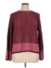 Gloria Vanderbilt Color Block Burgundy Pullover Sweater Size XL - photo 1