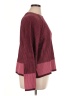 Gloria Vanderbilt Color Block Burgundy Pullover Sweater Size XL - photo 4