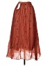 Assorted Brands Hearts Brown Casual Skirt Size 3 - photo 2