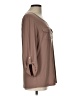 Perseption Concept Brown 3/4 Sleeve Blouse Size L - photo 4