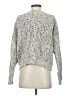 Ann Taylor LOFT Metallic Silver Pullover Sweater Size S - photo 2