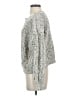 Ann Taylor LOFT Metallic Silver Pullover Sweater Size S - photo 5