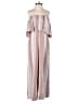 L Space 100% Viscose Stripes Pink Jumpsuit Size XS - photo 1