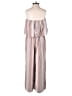 L Space 100% Viscose Stripes Pink Jumpsuit Size XS - photo 2