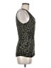 Halogen Black Sleeveless Top Size Med Petite - photo 4