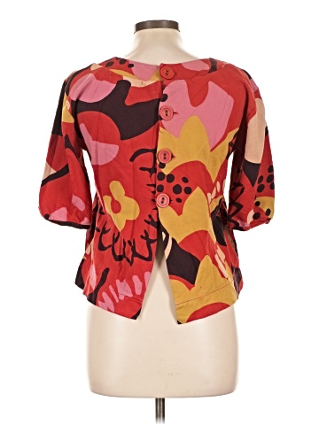 French Connection Short Sleeve Blouse (view 2)