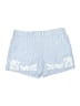 Ann Taylor LOFT Stripes Blue Shorts Size 10 - photo 1