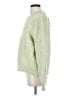 Elie Tahari Floral Green Pullover Sweater Size L - photo 5