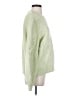 Elie Tahari Floral Green Pullover Sweater Size L - photo 4