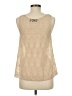 Apt. 9 100% Polyester Gold Tank Top Size M - photo 2