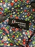 Obermeyer 100% Cotton Floral Gray Long Sleeve Blouse Size L (estimated) - photo 7