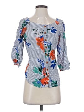 Maeve by Anthropologie 3/4 Sleeve Blouse (view 1)