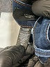 Express Jeans Hearts Blue Jeans Size 6 - photo 8