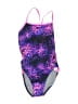 Speedo Animal Print Purple One Piece Swimsuit Size Sm (32) - photo 1