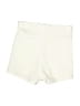 Topshop Solid Ivory Shorts Size 8 - photo 2