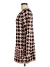 Nina Leonard 100% Acrylic Houndstooth Pink Pullover Sweater Size M - photo 5